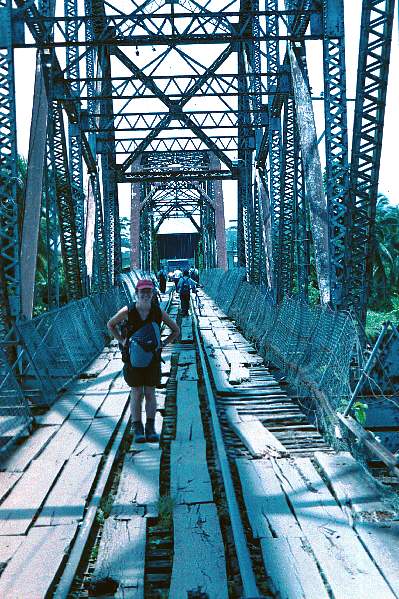 rickety border crossing