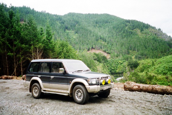 Deep in the Tararua mountains..